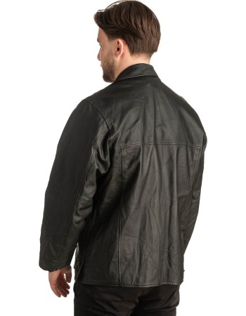 Γνήσιο Ανδρικό Δερμάτινο Μπουφάν - T401