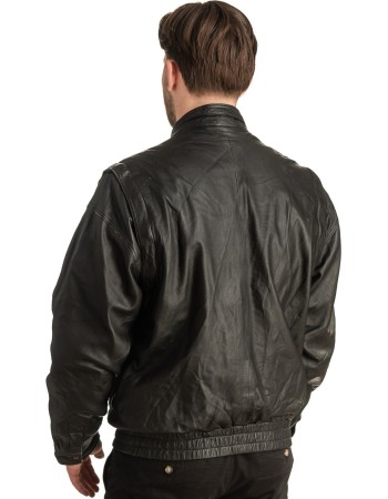 Γνήσιο Ανδρικό Δερμάτινο Μπουφάν - T402