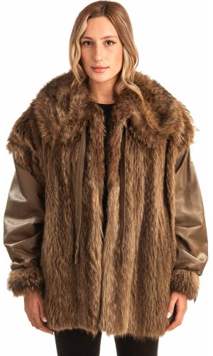 Γνήσια Γυναικεία Φυσική Γούνα - T41