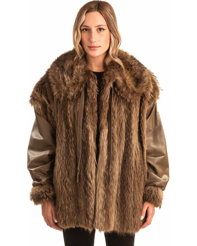 Γνήσια Γυναικεία Φυσική Γούνα - T41