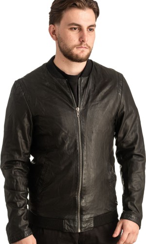 Γνήσιο Ανδρικό Δερμάτινο Μπουφάν - T422