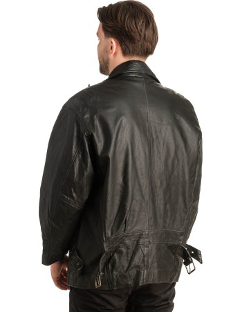 Γνήσιο Ανδρικό Δερμάτινο Μπουφάν - T423