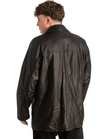 Γνήσιο Ανδρικό Δερμάτινο Σακάκι - T430