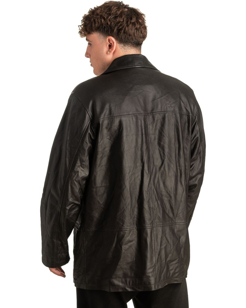 Γνήσιο Ανδρικό Δερμάτινο Σακάκι - T430