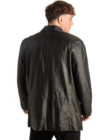 Γνήσιο Ανδρικό Δερμάτινο Σακάκι - T435