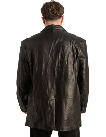 Γνήσιο Ανδρικό Δερμάτινο Σακάκι - T439