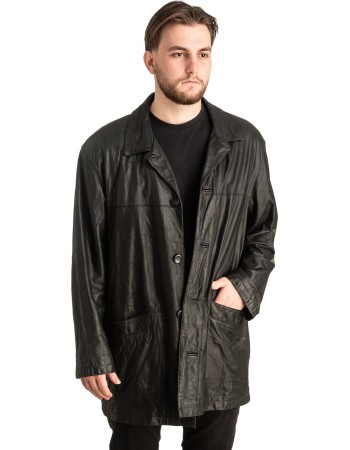 Γνήσιο Ανδρικό Δερμάτινο Μπουφάν - T442