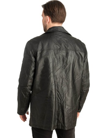 Γνήσιο Ανδρικό Δερμάτινο Σακάκι - T443