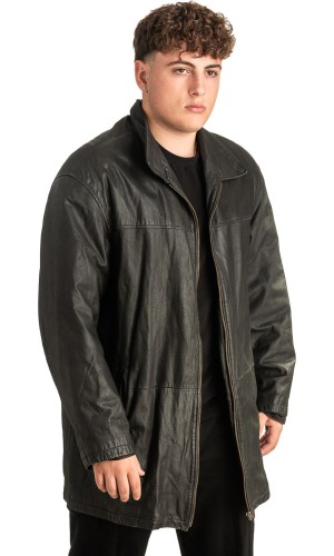 Γνήσιο Ανδρικό Δερμάτινο Μπουφάν - T447