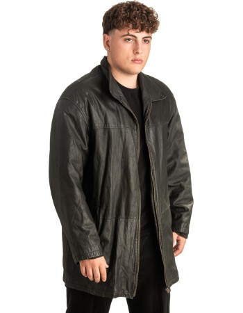 Γνήσιο Ανδρικό Δερμάτινο Μπουφάν - T447