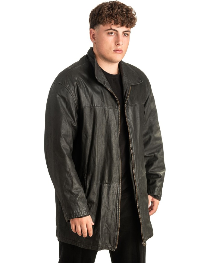 Γνήσιο Ανδρικό Δερμάτινο Μπουφάν - T447