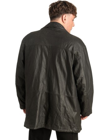 Γνήσιο Ανδρικό Δερμάτινο Μπουφάν - T447