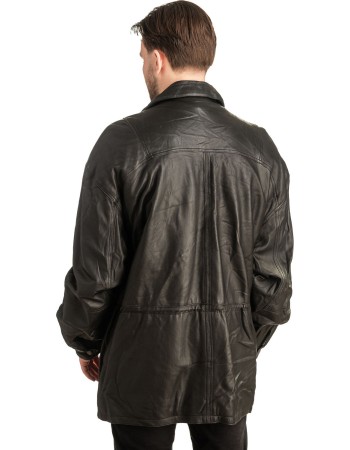 Γνήσιο Ανδρικό Δερμάτινο Μπουφάν - T453