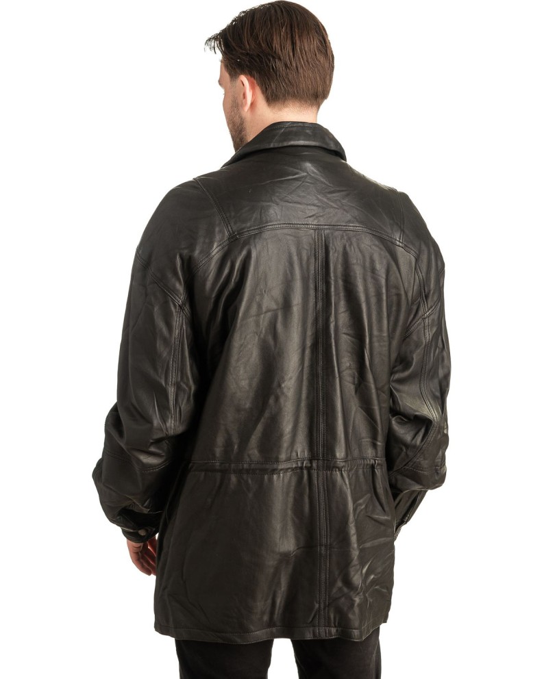 Γνήσιο Ανδρικό Δερμάτινο Μπουφάν - T453