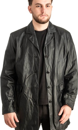 Γνήσιο Ανδρικό Δερμάτινο Σακάκι - T455