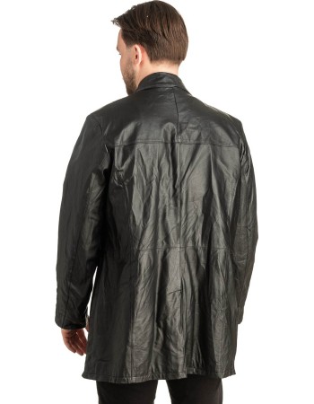 Γνήσιο Ανδρικό Δερμάτινο Σακάκι - T455