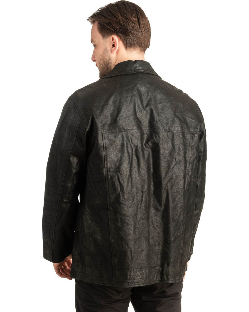 Γνήσιο Ανδρικό Δερμάτινο Μπουφάν - T456