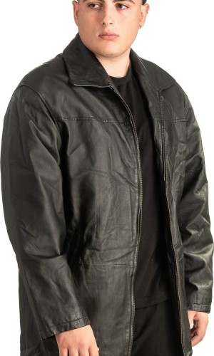 Γνήσιο Ανδρικό Δερμάτινο Μπουφάν - T459