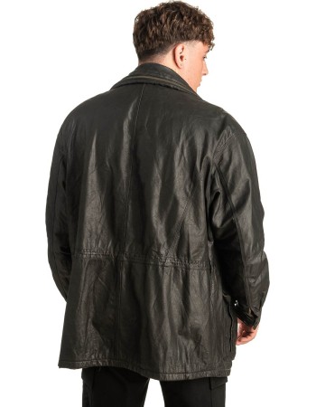 Γνήσιο Ανδρικό Δερμάτινο Μπουφάν - T461