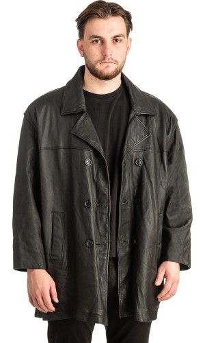 Γνήσιο Ανδρικό Δερμάτινο Μπουφάν - T466