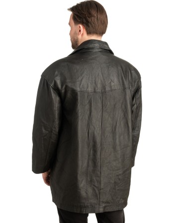 Γνήσιο Ανδρικό Δερμάτινο Μπουφάν - T466