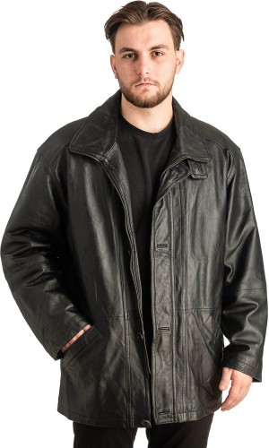 Γνήσιο Ανδρικό Δερμάτινο Μπουφάν - T469