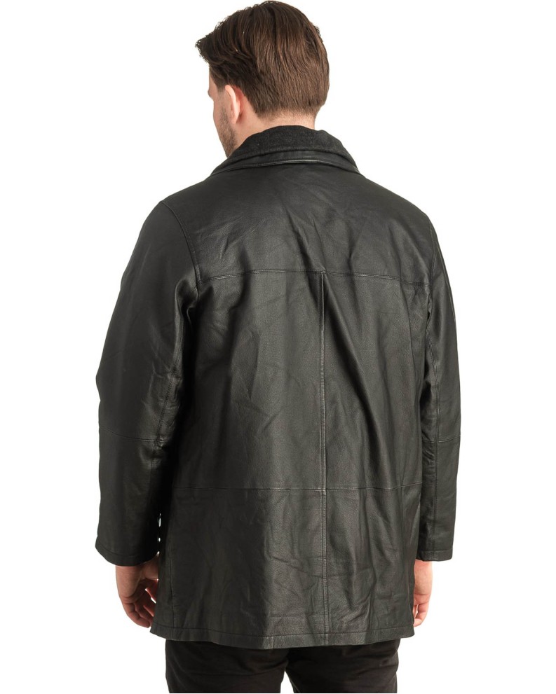 Γνήσιο Ανδρικό Δερμάτινο Μπουφάν - T470