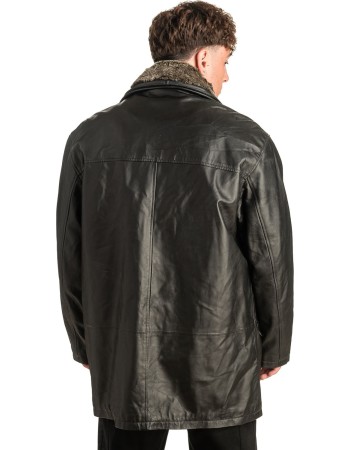 Γνήσιο Ανδρικό Δερμάτινο Μπουφάν - T471