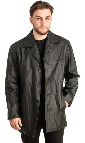 Γνήσιο Ανδρικό Δερμάτινο Σακάκι - T472