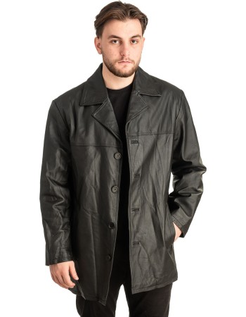 Γνήσιο Ανδρικό Δερμάτινο Σακάκι - T472