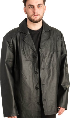 Γνήσιο Ανδρικό Δερμάτινο Σακάκι - T474