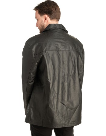 Γνήσιο Ανδρικό Δερμάτινο Σακάκι - T474