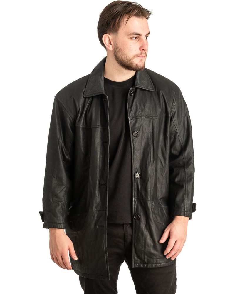 Γνήσιο Ανδρικό Δερμάτινο Μπουφάν - T475