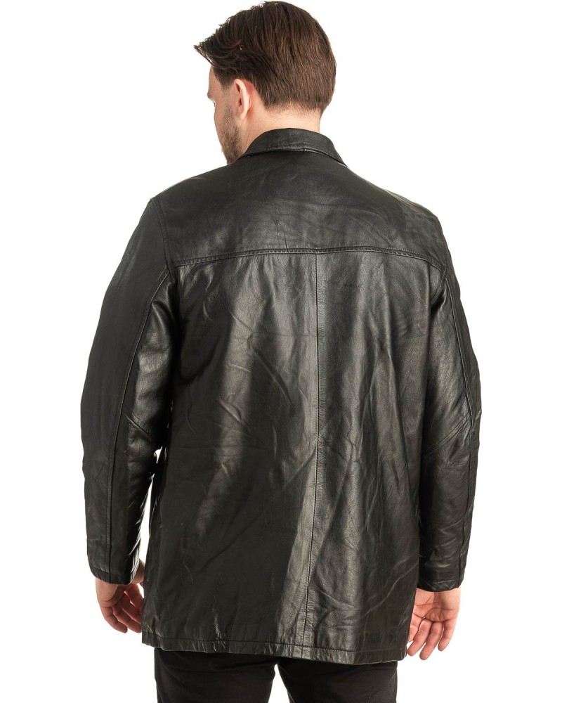 Γνήσιο Ανδρικό Δερμάτινο Σακάκι - T477