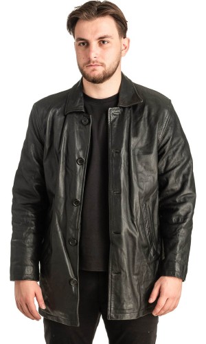 Γνήσιο Ανδρικό Δερμάτινο Σακάκι - T477