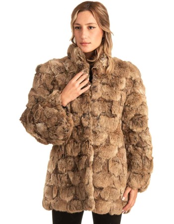 Γνήσια Γυναικεία Φυσική Γούνα - T48