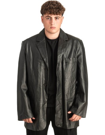 Γνήσιο Ανδρικό Δερμάτινο Σακάκι - T483