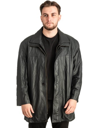 Γνήσιο Ανδρικό Δερμάτινο Μπουφάν - T485