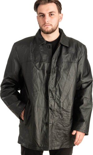 Γνήσιο Ανδρικό Δερμάτινο Μπουφάν - T486