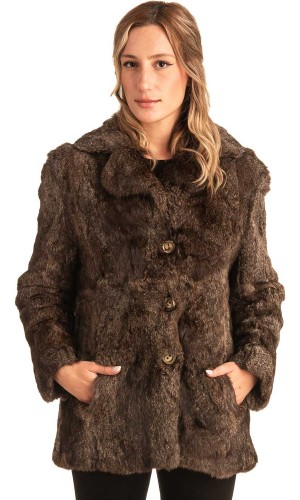 Γνήσια Γυναικεία Φυσική Γούνα - T49