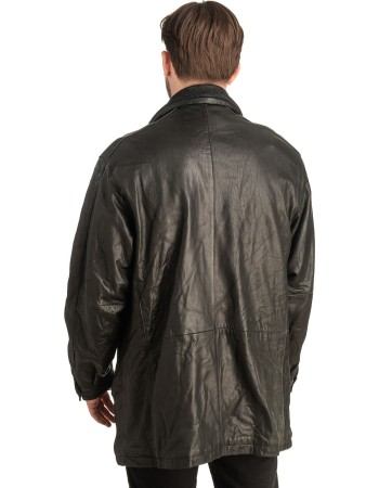 Γνήσιο Ανδρικό Δερμάτινο Μπουφάν - T492