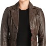 Γνήσιο Γυναικέιο Δερμάτινο Σακάκι - T538