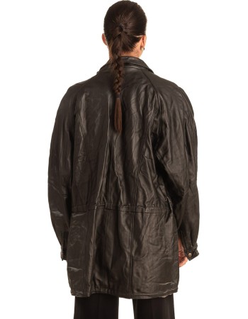 Γνήσιο Γυναικέιο Δερμάτινο Μπουφάν - T550