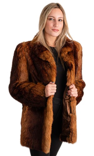 Γνήσια Γυναικεία Φυσική Γούνα - T566