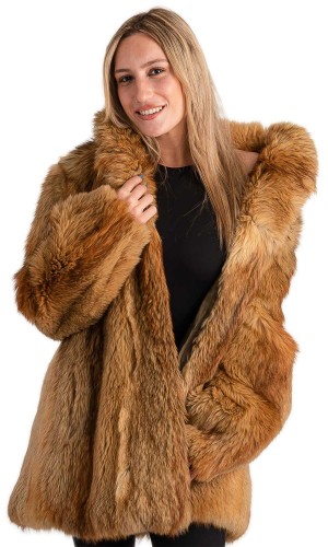 Γνήσια Γυναικεία Φυσική Γούνα - T570