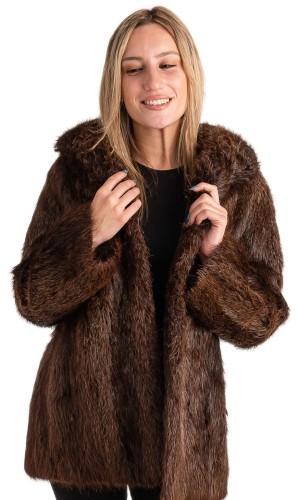 Γνήσια Γυναικεία Φυσική Γούνα - T573