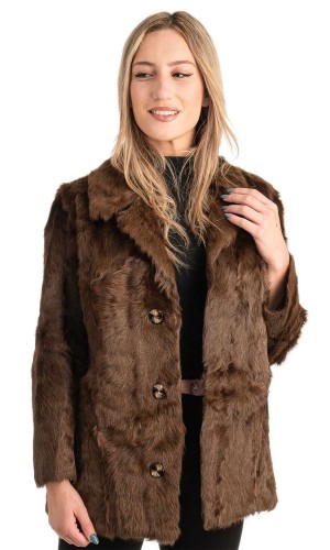 Γνήσια Γυναικεία Φυσική Γούνα - T584