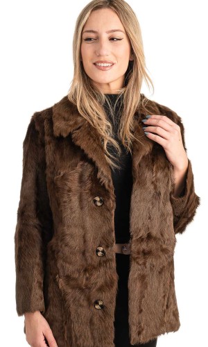 Γνήσια Γυναικεία Φυσική Γούνα - T584