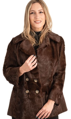 Γνήσια Γυναικεία Φυσική Γούνα - T587