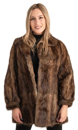 Γνήσια Γυναικεία Φυσική Γούνα - T598